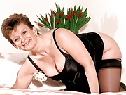 Grannies Fucked Mature babe dildo fucking her big tits - Grannies Fucked Pictures