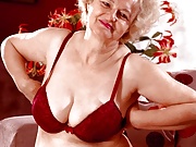Grannies Fucked Chubby grandma bending over to show off plump ass - Grannies Fucked Pictures