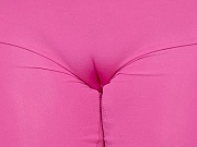 my attention was caught quickly by her fluffy camel toe