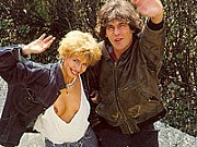 Two wet and trimmed seventies ladies getting fucked hard