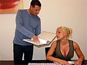 Passed out big titted blonde secretary gets fucked secretly