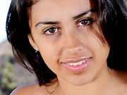 Exotic hairy amateur teen spreading sweet unshaven snatch
