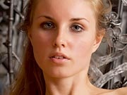 Skinny erotic russian teen Stasha posing in nude art shots