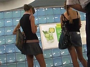 Sexy girl&mini skirt