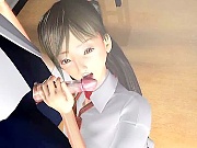 Students have arranged hot hentai porn
