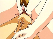 Beading lips on hard cock in anime