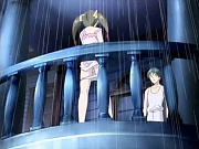 Cute gal loses virginity under the rain