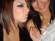 Pantieless doll fooling around in hot amateur pics