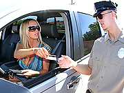 Nikki Benz sucks on officer OBDs big hard dick | Nikki Benz Movies | 