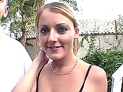 Fat and fresh camel toe by this blonde tramp spied and hammered