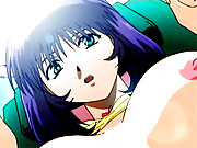 Hentai hottie gets fucked in her tight and tender pussy