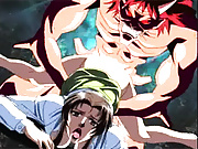 Sultry anime hottie gets fucked in her tender pussy