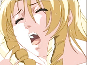 Anime babe Shiraki is about to gets a creamy facial