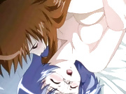 Slutty hentai lesbos Akemi and Riko pleasure each other