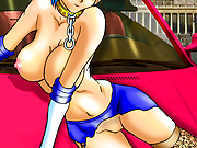 Depraved anime babe goes hardcore getting fucked hard