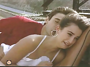 Lovely Penelope Cruz gets her tits sucked before hard fucking