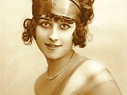 Antique Erotic Postcards With Retro Looking Naked Ladies