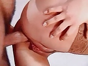 Anal Fuck Thrills Sexy blonde in stockings getting hardcore anal - Anal Fuck Thrills Movies