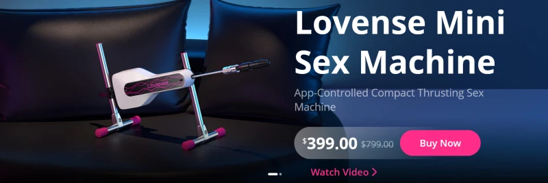 Lovense Mini Sex Machine for Cam Girls