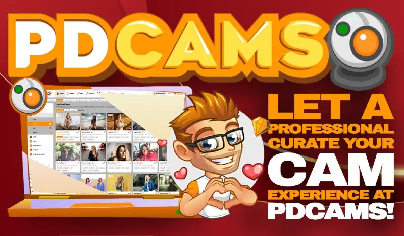 PDCams live cam platform and featured cam performers