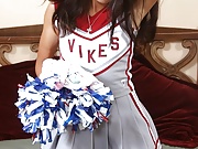 Asian voyeur cheerleaders panties