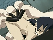 Midnight Strike Force: Episode 1 by Anime 18 features a hot little girl bound and gagged, getting licked all overt by some bald cult women and then fucked by a big sexy man after they are both fluffed.