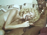 This classic clip from Monster Black Cocks from the Alpha Blue Archives features a sexy interracial blowjob and fucking scene complete with plenty of pubic hair and dated hairstyles.