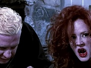 "Vampire cum is good" -she says after double penetration. 