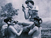 Naked vintage retro girl hot pictures from the twenties