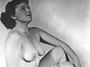Cute vintage amateurs showing their sexy natural bodies