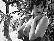 Busty natural vintage girls showing their fine big goodies