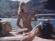 Ginger Lynn fucked in a boat orgy