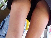 Black panty on hot sunny day 