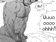 Hot muscular men fuck in this yaoi manga