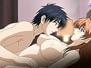 Guy fucks the fresh anime pussy and cums inside it