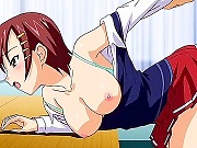 Hot hentai fuck with young schoolgirl