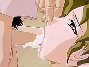 Hentai girl sinks in the loads of semen
