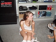 Fantastic party upskirt shots