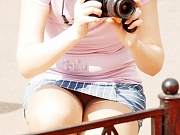 Check out the latest hot upskirts shots