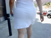 Real gals upskirt hunted in the street