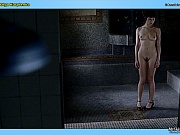 Olga Kurylenko shows her perky tits, sexy bush and thong-clad ass