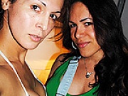 Nikki posing with tgirls in Switzerland