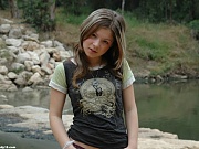 Emily in the woods 