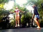 slutty chick gets doesnt mind to be fucked outdoor