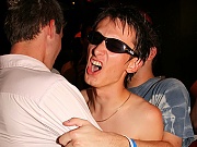 Horny cuties boning gay fellows at a big party hardcore 
