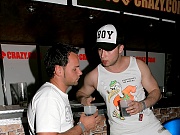 Gay guys snorkeling stiff peckers at a massive sex party 