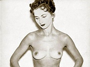 Very hairy vintage naked beauties posing in the fifties