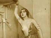 Handsome vintage beauties showing boobies in the twenties 